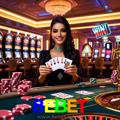 8EBET Cassino: mesas ao vivo em português, slots e roleta